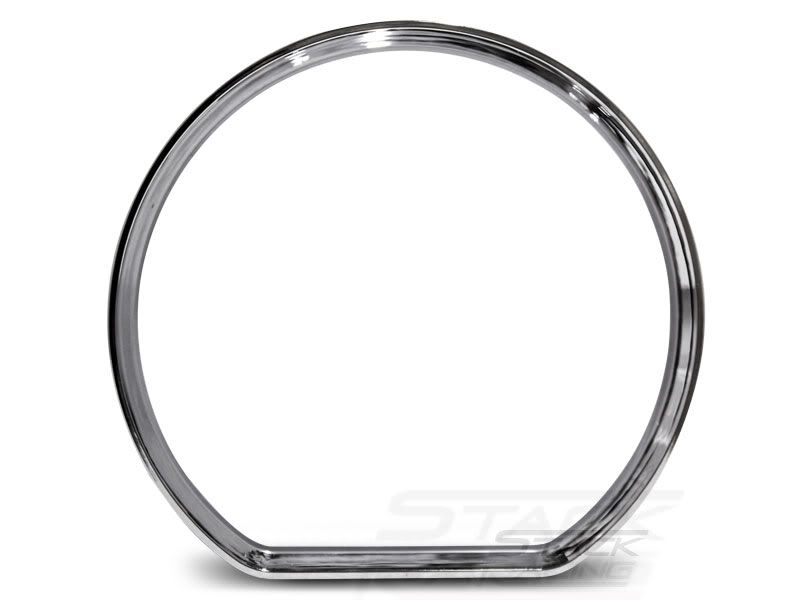 For Sale Chrome gauge trim rings (9404) Pics inside... Ford